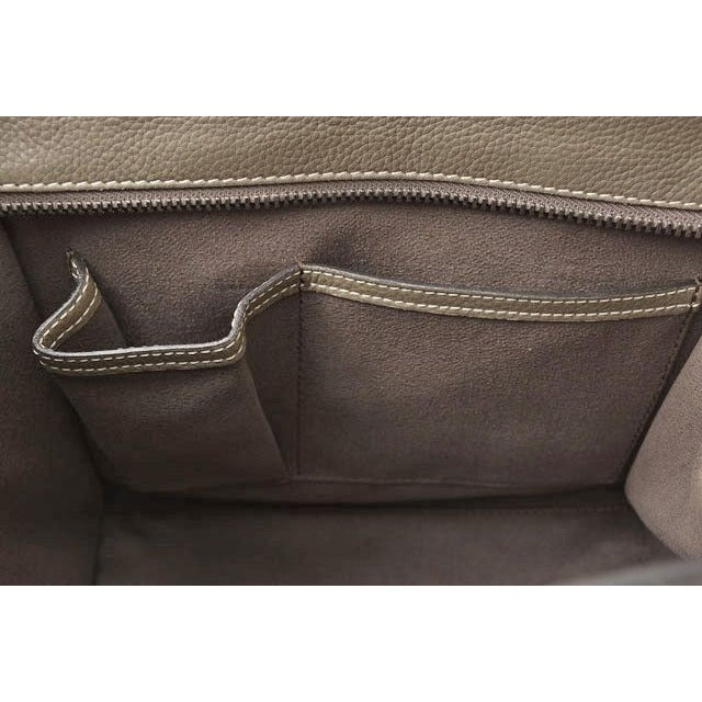 Celine Handbags Micro Shopper Luggage Glaze — view 7