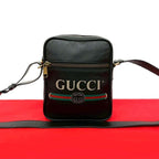 Gucci Sherry Line GG Logo Leather Shoulder Bag Sacoche Pochette Messenger — view 2