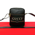 Gucci Sherry Line GG Logo Leather Shoulder Bag Sacoche Pochette Messenger