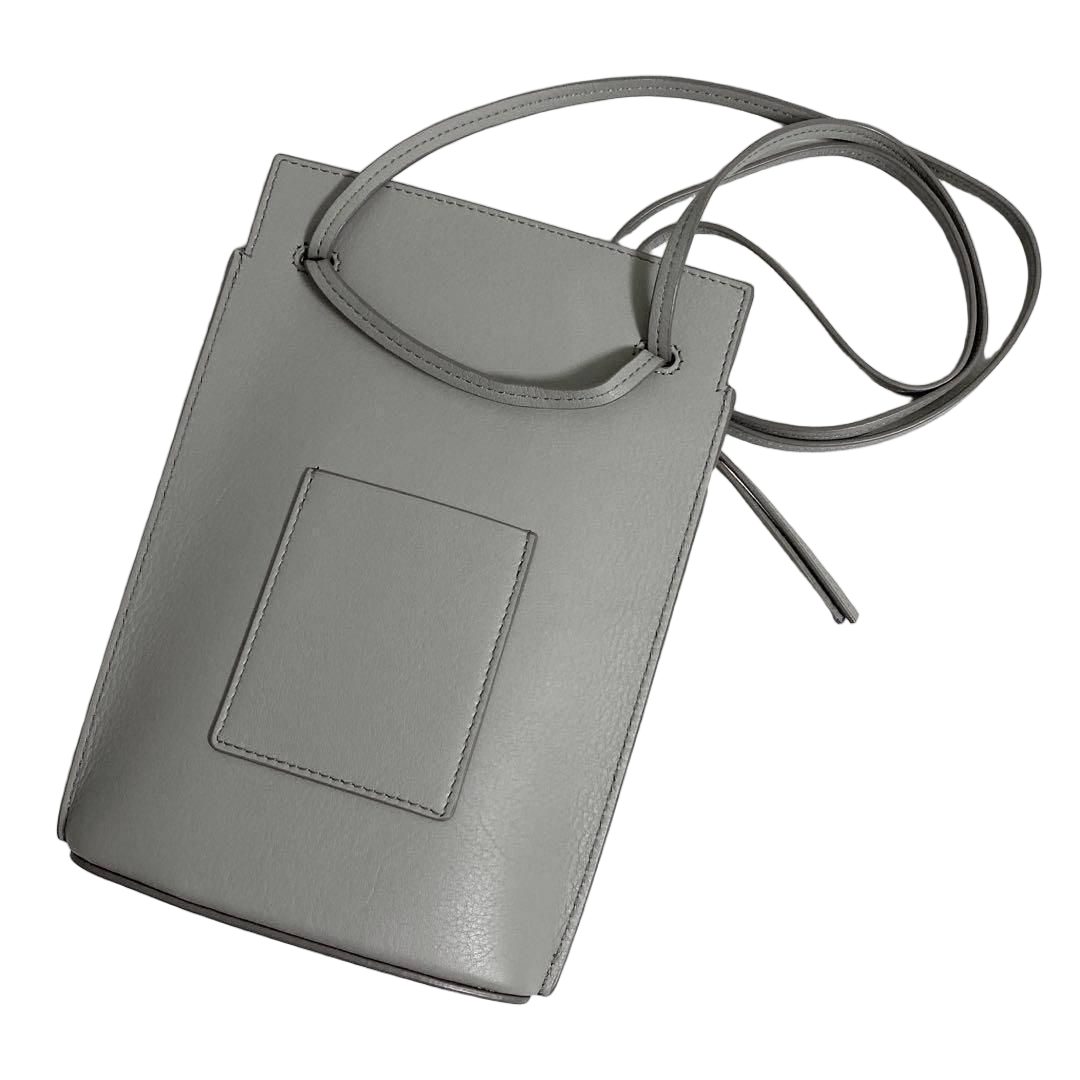 Loewe Dice Pocket Shoulder Bag Gray Anagram — view 2