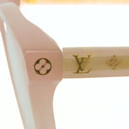 Louis Vuitton Sunglasses Z2003 E Monogram Acetate Milky Pink Silver Hardware — view 7