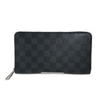 Louis Vuitton Damier Graphite Round Zipper Zippy Organizer Long Wallet