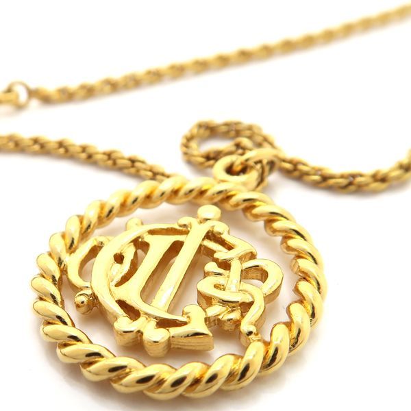 Christian Dior Necklace GP Logo Vintage — view 5