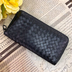 Bottega Veneta Wallet Round Intre Black Leather Card Coin — view 2