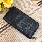 Bottega Veneta Wallet Round Intre Black Leather Card Coin — view 3
