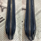 Bottega Veneta Wallet Round Intre Black Leather Card Coin — view 5