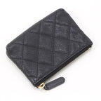 Chanel Wallet Coin Case Caviar Leather Black Ring — view 3
