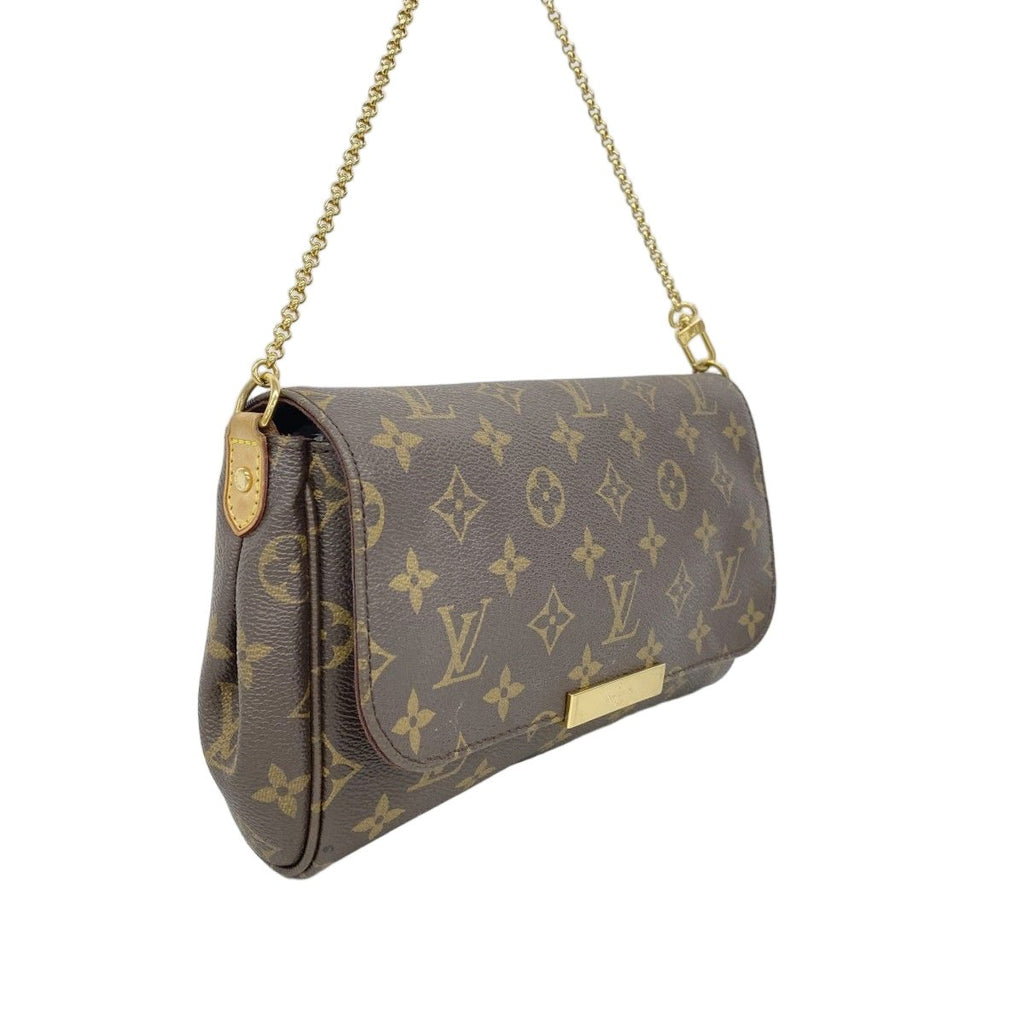 Louis Vuitton Handbag Monogram Favorite MM Brown — view 2