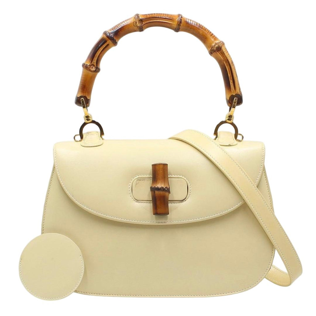 Gucci Bambu Leather Top Handle