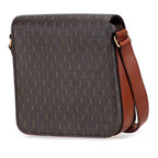 Saint Laurent YSL Monogram Brown Leather — view 2