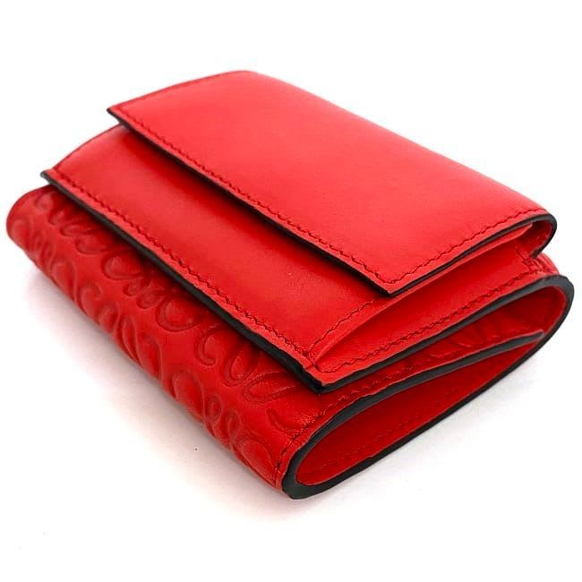 Loewe Trifold Wallet Red Anagram 107.55 S26 — view 4