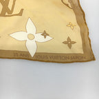 Louis Vuitton Scarf Monogram Pattern Beige — view 5