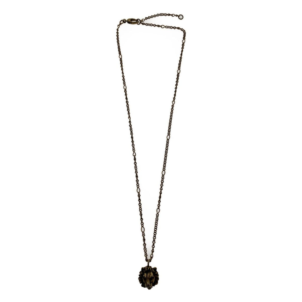 Gucci Necklace with Lion Head Pendant — view 3