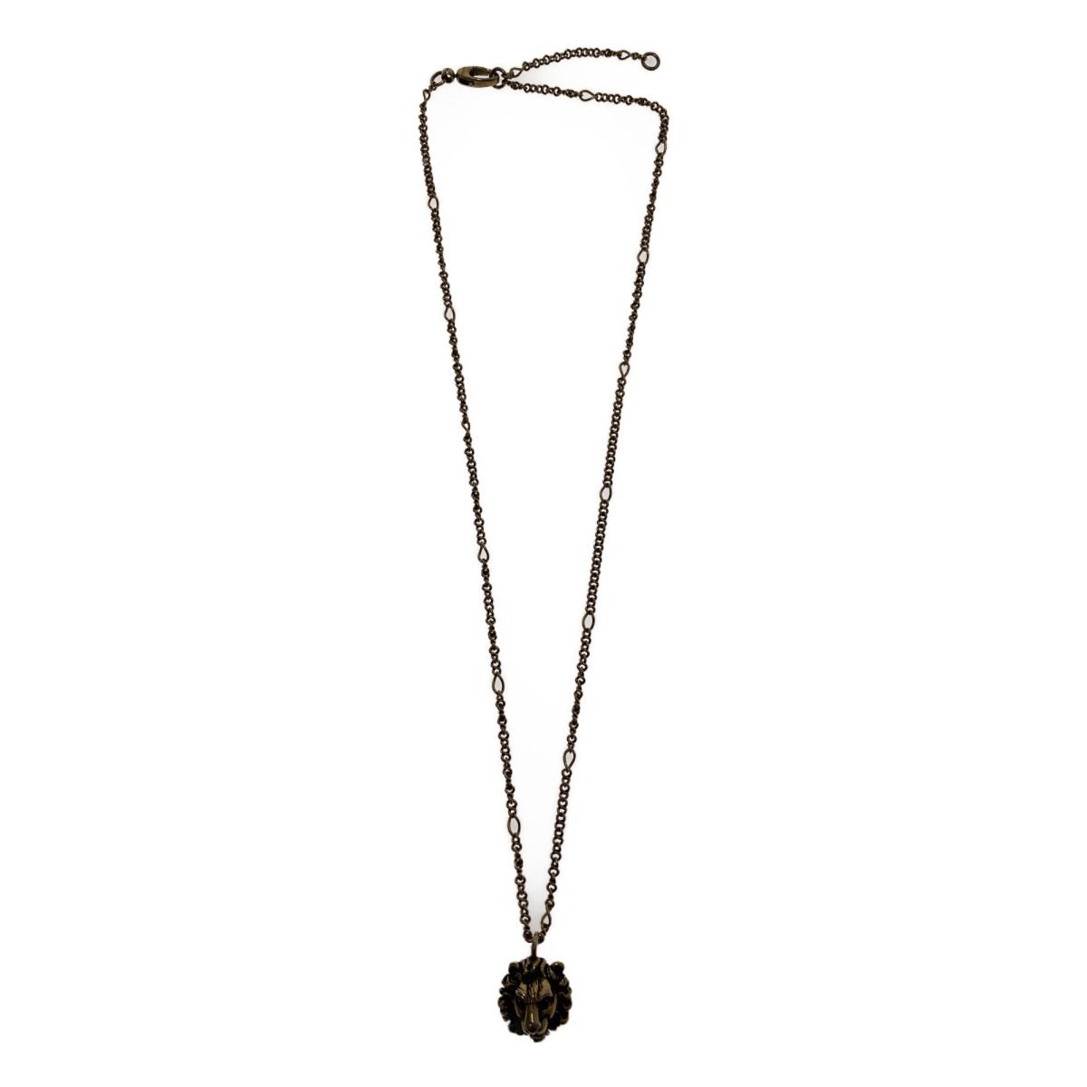 Gucci Necklace with Lion Head Pendant — view 3