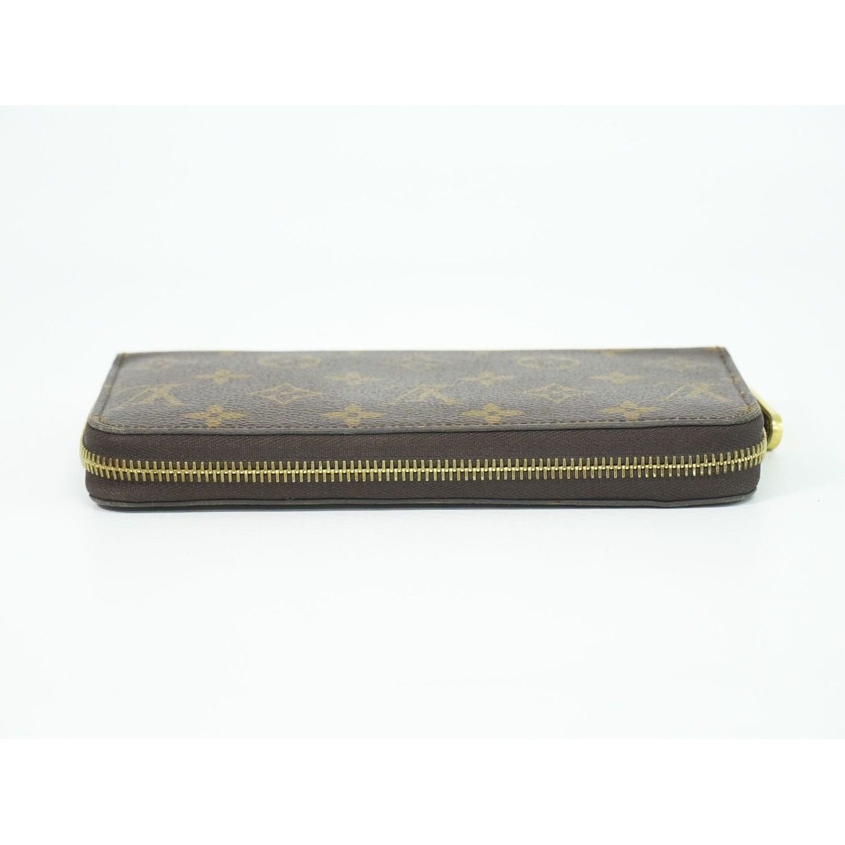 Louis Vuitton LV Zippy Wallet Monogram Zip Around Brown — view 5