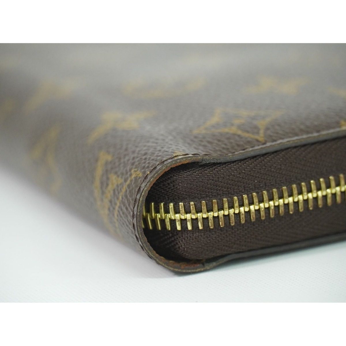 Louis Vuitton LV Zippy Wallet Monogram Zip Around Brown — view 7