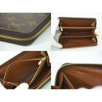 Louis Vuitton LV Zippy Wallet Monogram Zip Around Brown — view 8