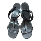 Hermes Leather Strap Sandals Size 36 1/2 Brown — view 3