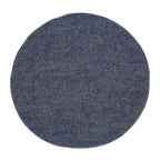 Hermes Beret Santo Honore Cap 56 Denim Button — view 3