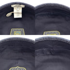 Hermes Beret Santo Honore Cap 56 Denim Button — view 5