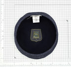 Hermes Beret Santo Honore Cap 56 Denim Button — view 8