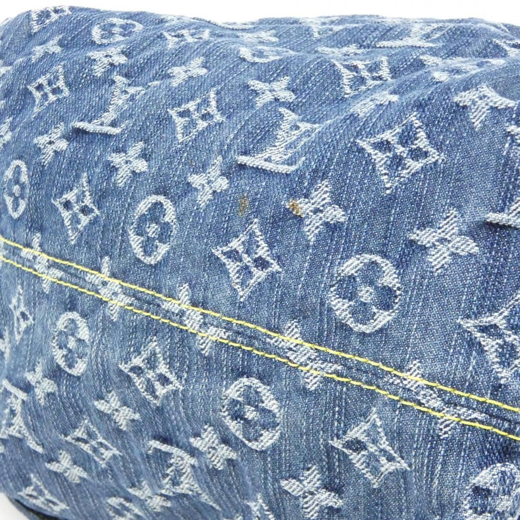 Louis Vuitton Vintage Monogram Denim Sac a Dos GM Backpack — view 4