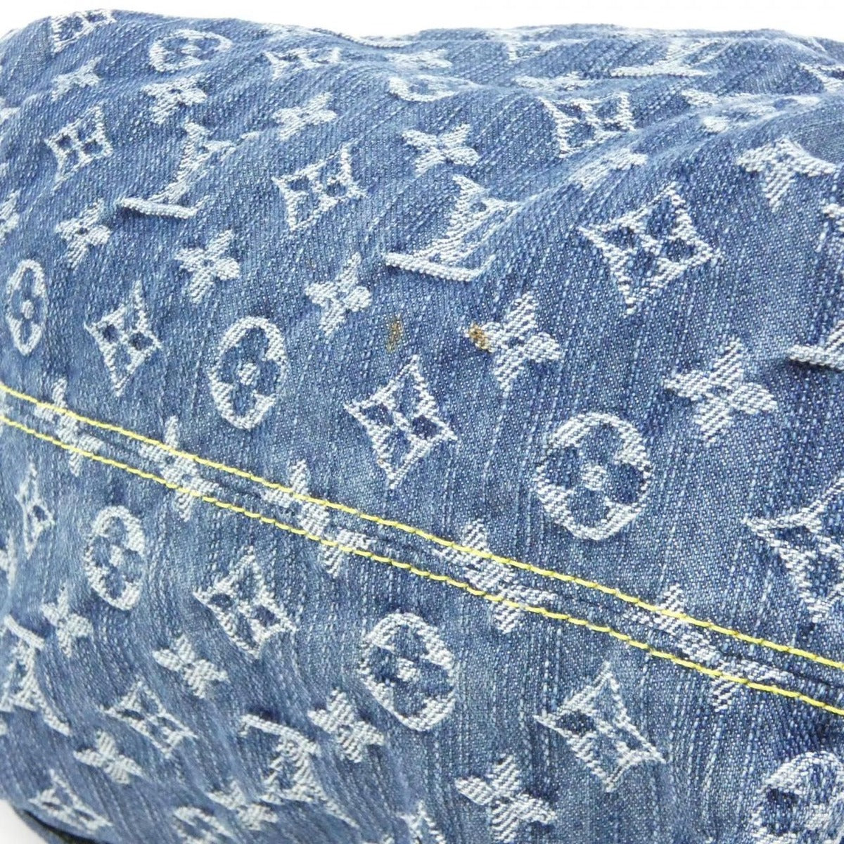 Louis Vuitton Vintage Monogram Denim Sac a Dos GM Backpack — view 4