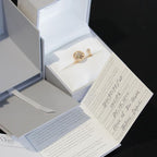 Dior Rose De Van Pave Diamond Ring 750 18K Pink Gold Box And Paper E1112 — view 9
