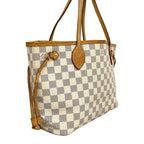 Louis Vuitton Tote Damier Azur Neverfull PM White — view 2