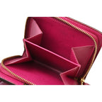 Louis Vuitton Wallet Bifold Compact Zip Monogram Perfo Fuchsia — view 5