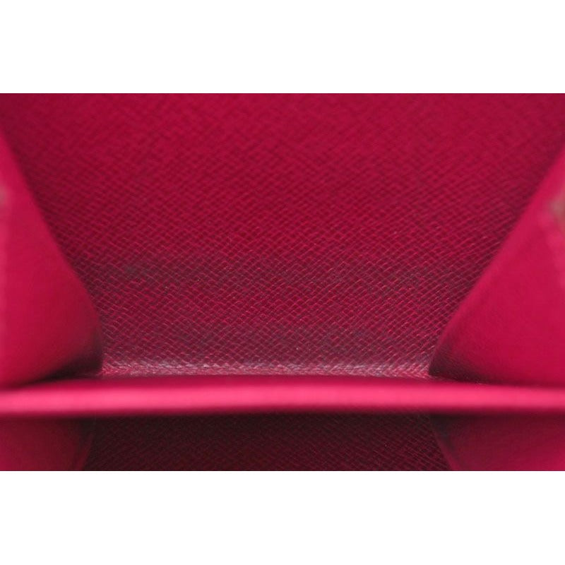 Louis Vuitton Wallet Bifold Compact Zip Monogram Perfo Fuchsia — view 7