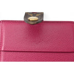 Louis Vuitton Wallet Bifold Compact Zip Monogram Perfo Fuchsia — view 9