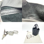 Hermes Handbag Picotin Lock PM Taurillon Clemence Black — view 9