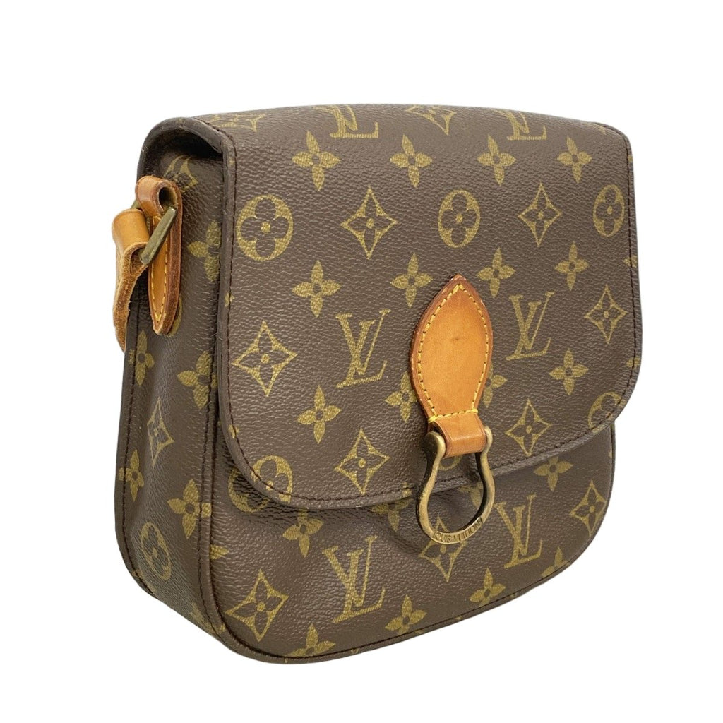 Louis Vuitton Shoulder Bag Monogram Saint Cloud PM Brown — view 2