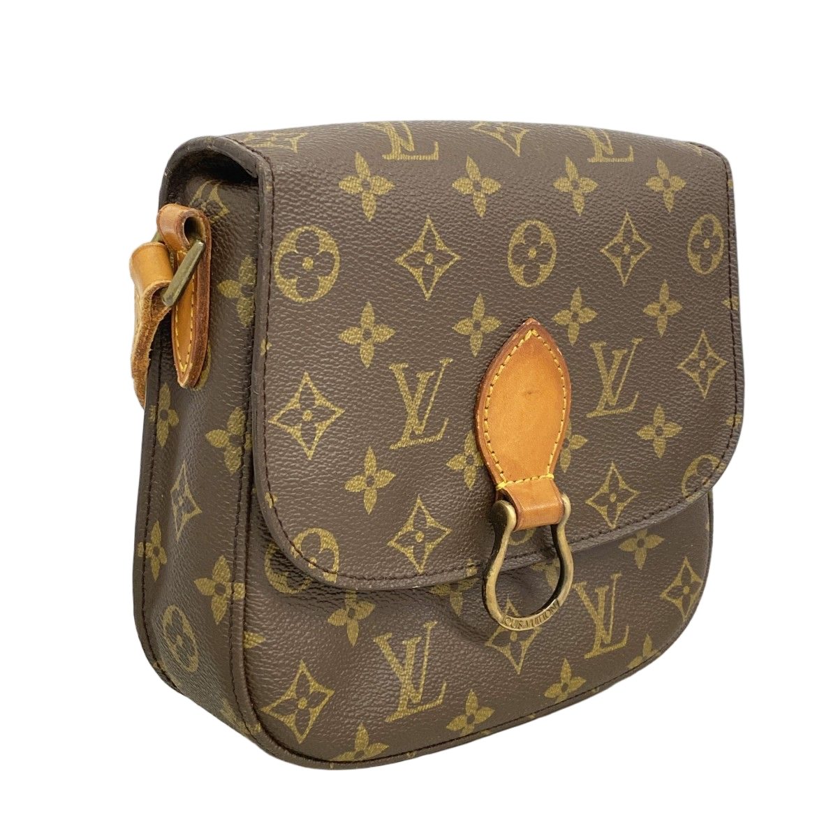 Louis Vuitton Shoulder Bag Monogram Saint Cloud PM Brown — view 2