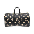 Louis Vuitton Bicolor Monogram Empreinte Keepall Bandouliere 45 cm Boston Bag — view 2