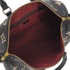 Louis Vuitton Bicolor Monogram Empreinte Keepall Bandouliere 45 cm Boston Bag — view 9