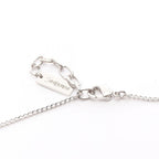 Saint Laurent Paris Necklace Cassandra Silver Stainless Steel — view 3