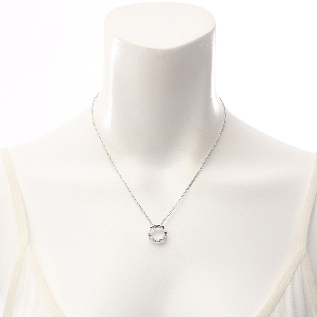 Saint Laurent Paris Necklace Cassandra Silver Stainless Steel — view 4