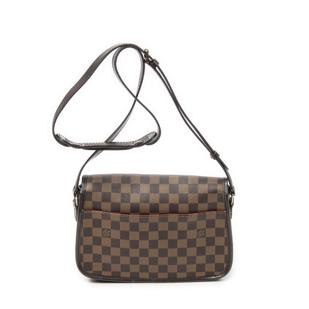 Louis Vuitton Sologne Brown Damier Ebene Shoulder Bag — view 5