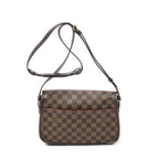 Louis Vuitton Sologne Brown Damier Ebene Shoulder Bag — view 5