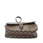 Louis Vuitton Sologne Brown Damier Ebene Shoulder Bag — view 6