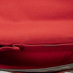 Louis Vuitton Sologne Brown Damier Ebene Shoulder Bag — view 9
