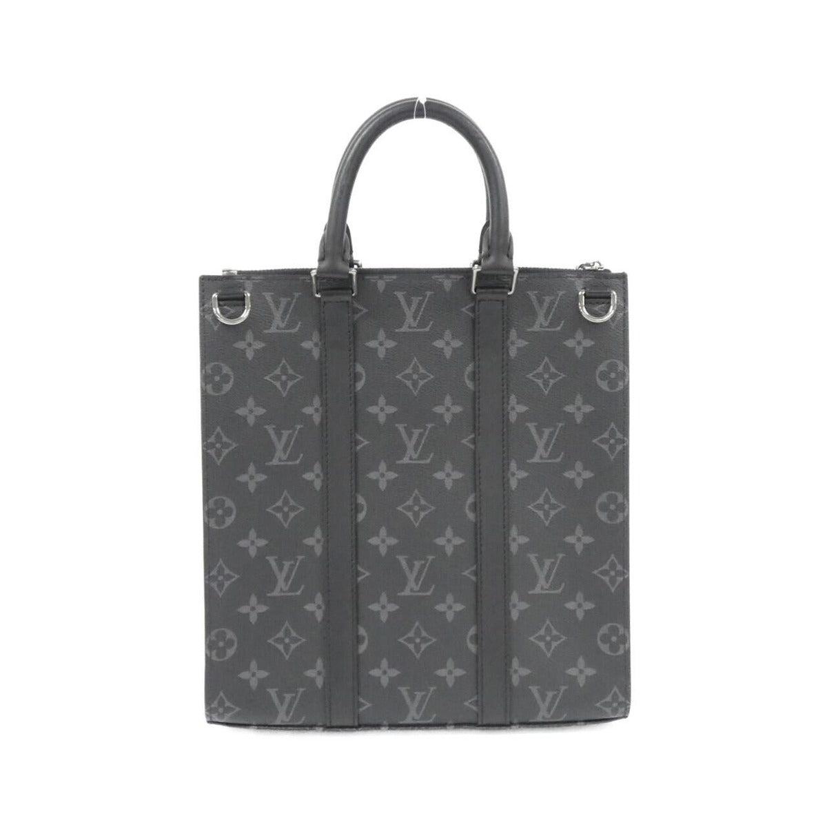 Louis Vuitton Monogram Eclipse Sac Plat Cross Bag — view 2