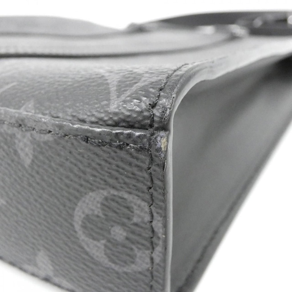 Louis Vuitton Monogram Eclipse Sac Plat Cross Bag — view 3