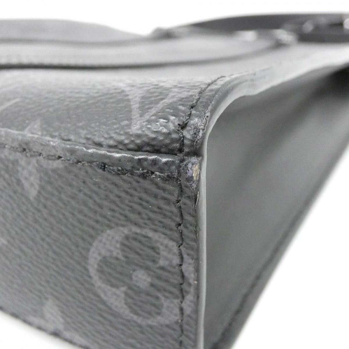 Louis Vuitton Monogram Eclipse Sac Plat Cross Bag — view 3