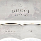 Gucci Ghost Ring Wide Star Silver — view 8