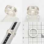 Gucci Ghost Ring Wide Star Silver — view 9