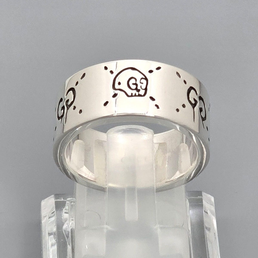 Gucci Ghost Ring Wide Star Silver