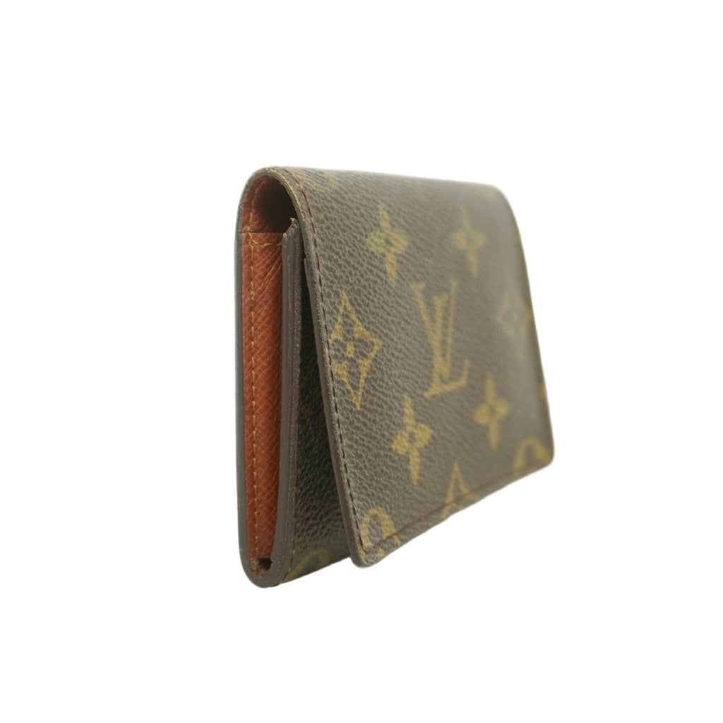 Louis Vuitton Business Card Holder Monogram Envelope Brown — view 2